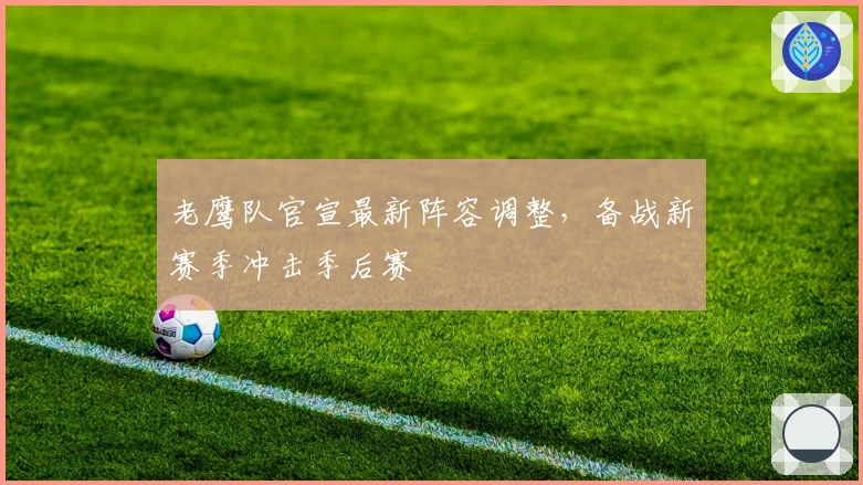 老鹰队官宣最新阵容调整，备战新赛季冲击季后赛